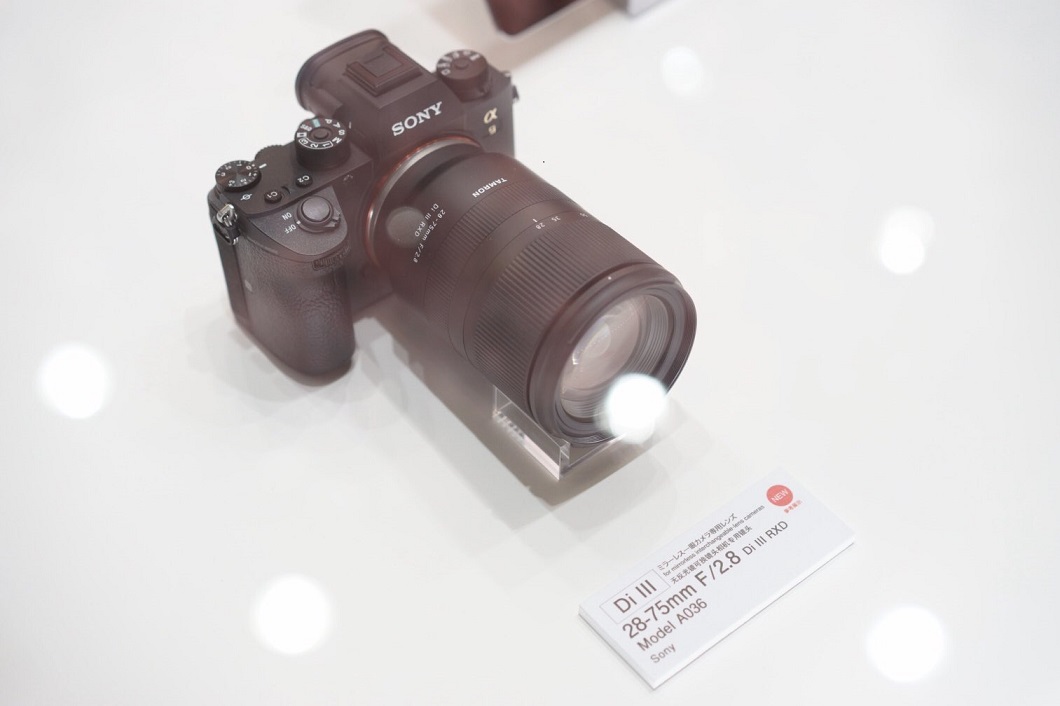 Tamron 28-75mm f/2.8 Di III RXD Lens at CP+ Show 2018 | Sony Camera Rumors